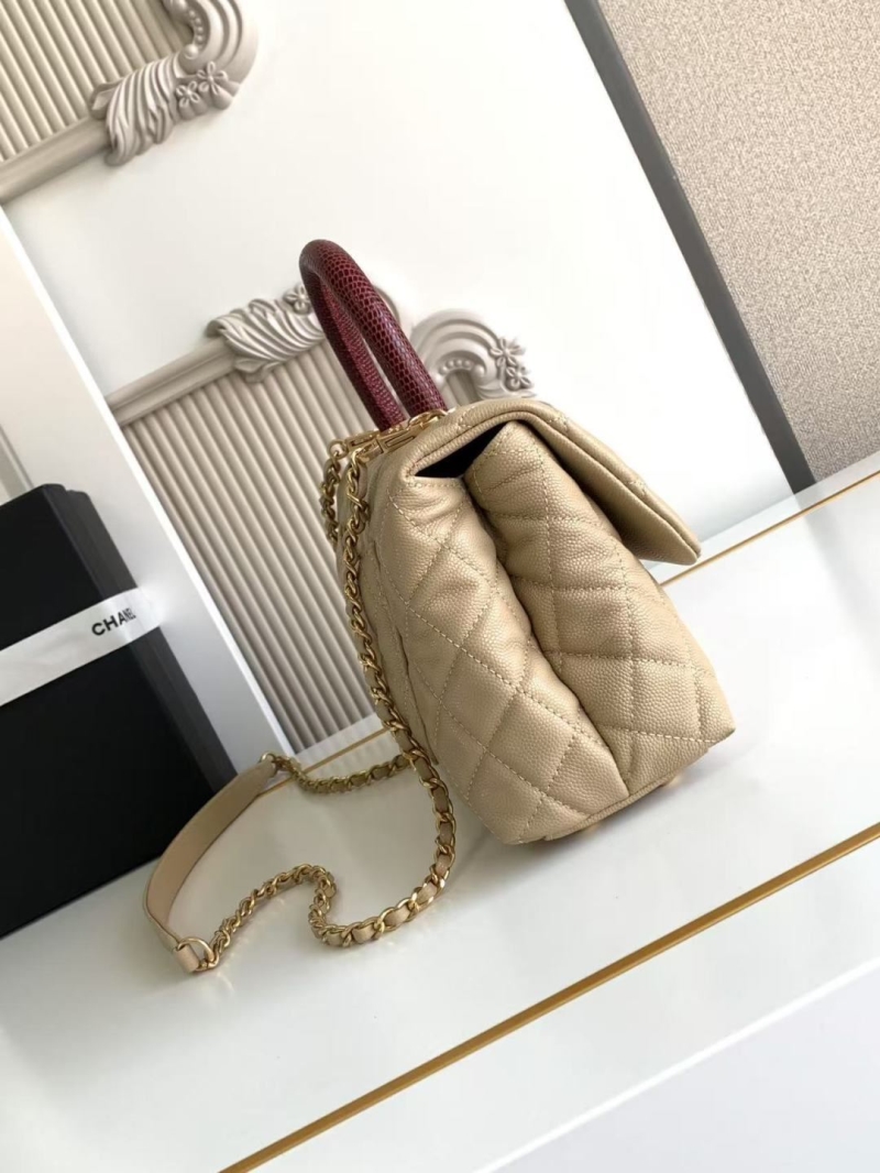 Ch**el top handle bags